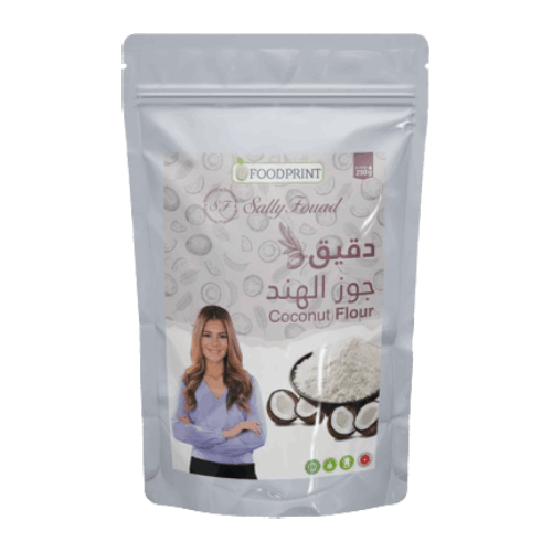 دقيق جوز الهند 250 جرام من سالي فؤاد