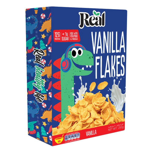 فليكس فانيليا 250 جرام من ريال بروتين