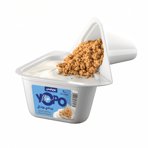زبادي يوناني جرانولا بالمكسرات 145 جرام من يوبو