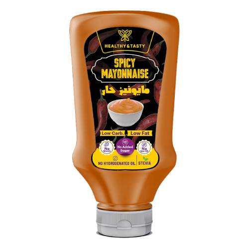 صوص المايونيز الحار 340 مل من هيلثي اند تيستي