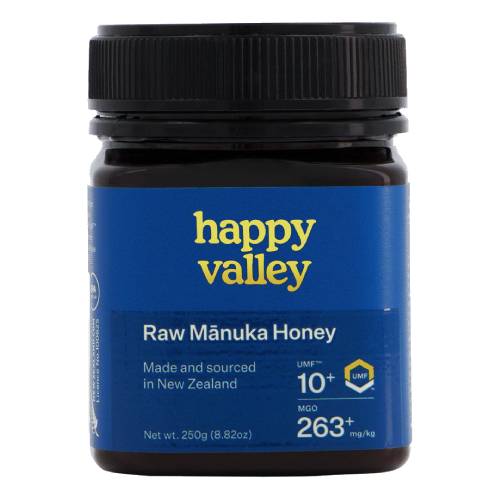 عسل مانوكا تركيز 263 وزن 250 جرام من هابي فالي