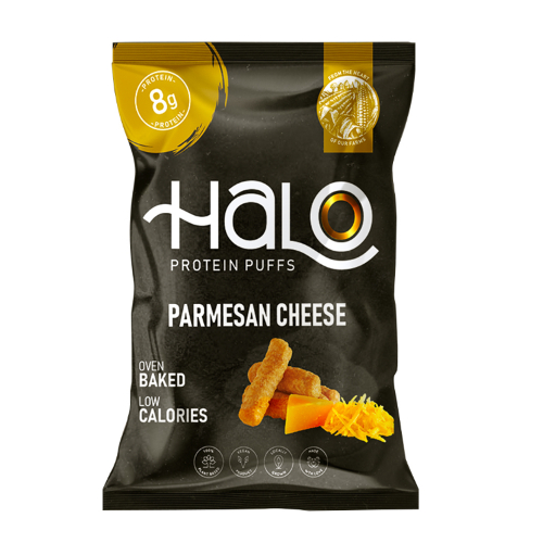 بروتين بافس جبنة بارميزان 40 جرام من هالو