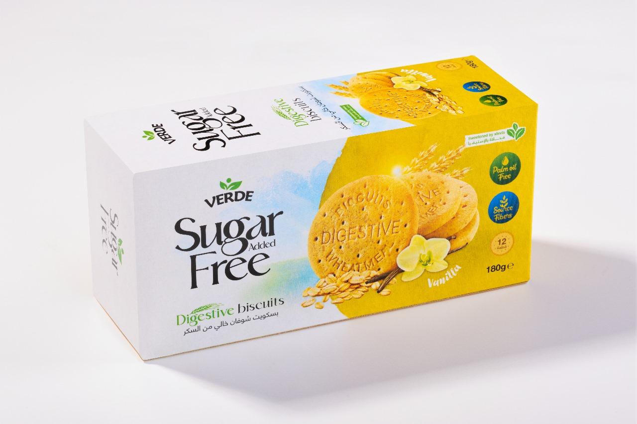 بسكوت بالشوفان بطعم الفانيلا 180 جرام من فيردي