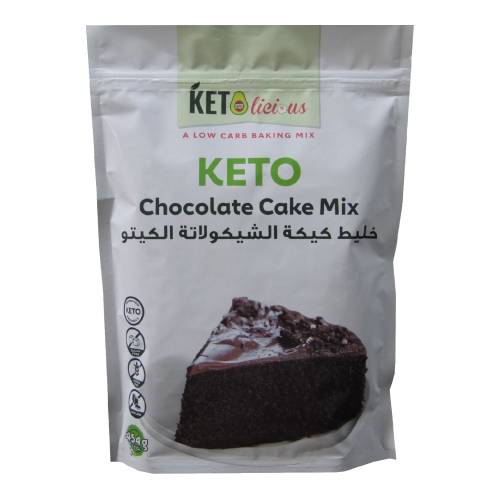 خليط كيك شيكولاتة كيتو 454 جرام من كيتو ليشس