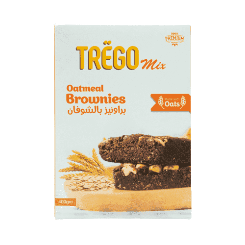 براونيز بالشوفان 400 جرام من تريجو