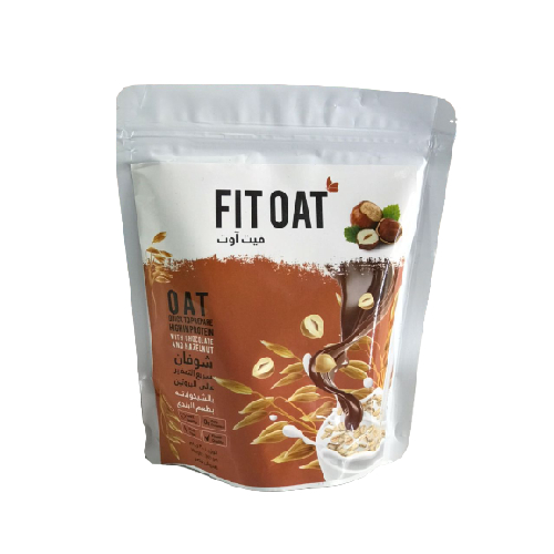 شوفان سريع التحضير شيكولاتة بطعم البندق 300 جرام من فيت اوت