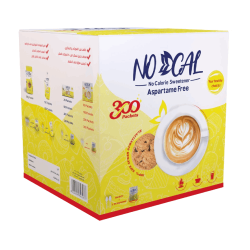 سكر دايت 300 باكت تحلية ملعقتين من نوكال