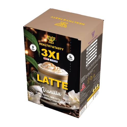هيلثي لاتيه فانيليا 8 كيس من هيلثي اند تيستي