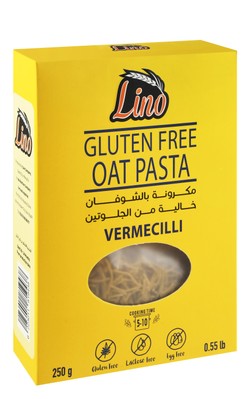 معكرونة شعيرية الشوفان الخالية من الغلوتين من لينو 250 جرام