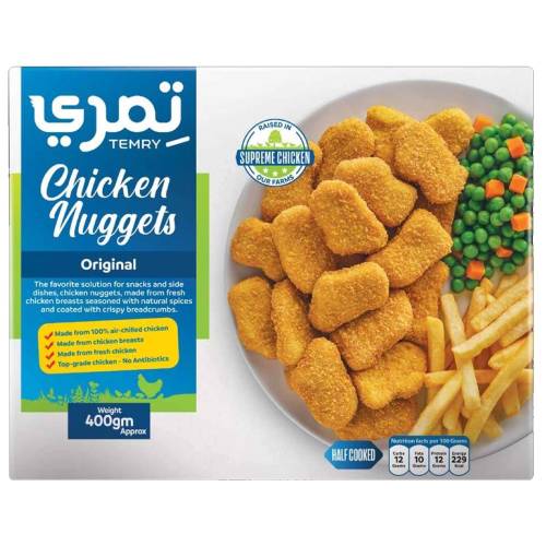 ناجتس دجاج 400 جرام من تمري